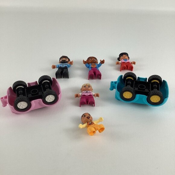 Lego Duplo Family Car Vehicle Minifig Lot Toddler First Building Toy Cars Family - Picture 7 of 7